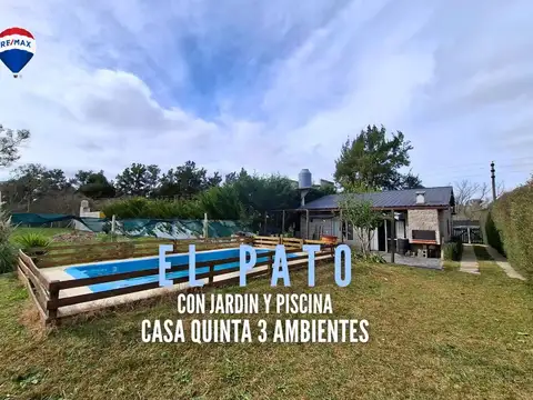 VENTA CASA QUINTA EL PATO CON PILETA