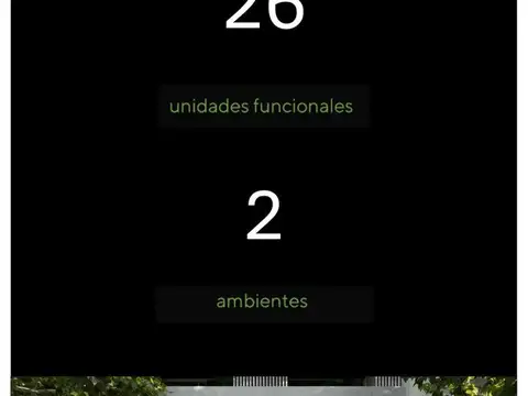 DEPARTAMENTO DOS AMBIENTES VILLA CRESPO ANTICIPO