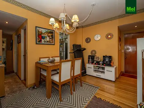 Departamento 3 ambientes con 2 baños