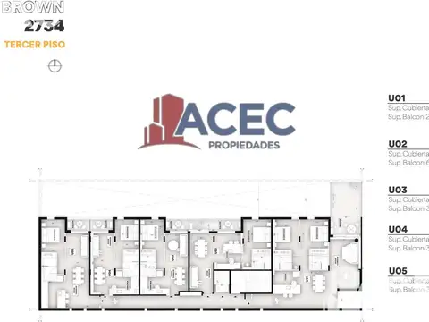 Departamento en Venta de 2 ambientes