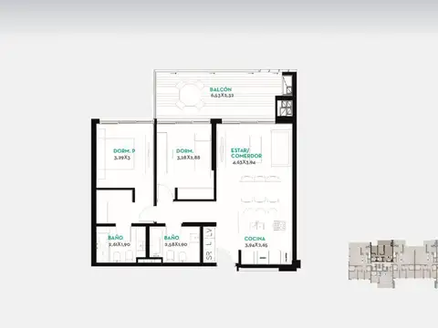 Departamento en Venta en Nordelta Remeros Beach, USD 456.169