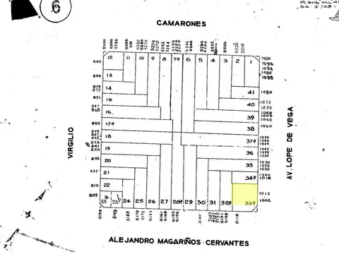 Av. Lope de Vega al 1000