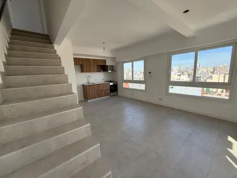 Departamento 2 ambientes con 2 baños