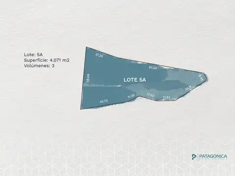 Terreno en Venta 58  mts Fondo