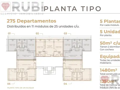 Departamento en Alquiler Temporal de 3 ambientes