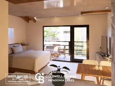 Departamento en Venta de 1 dormitorio