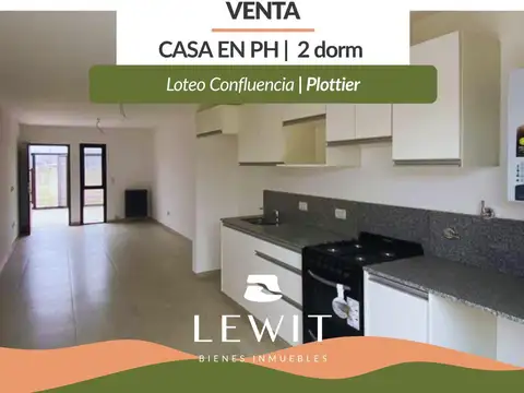 Venta casas en PH | a estrenar | Loteo confluencia