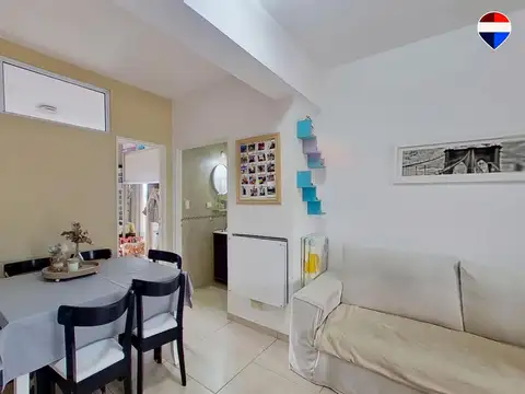 Departamento 2 ambientes con 1 baño