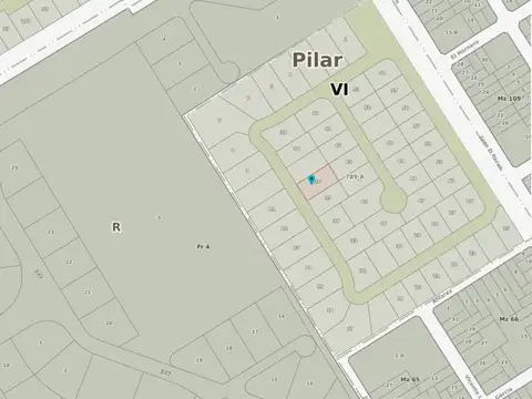 Terreno en Venta de 881,0 m2