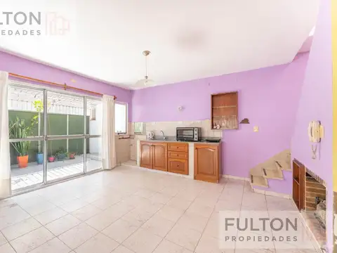 Depto Tipo Casa 3 ambientes con 1 baño