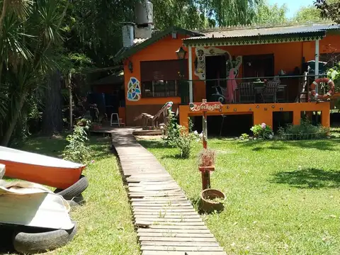 VENTA CASA Y CABAÑA DELTA TIGRE - RIO SARMIENTO