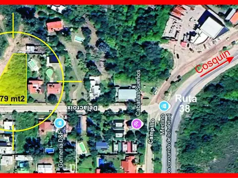 Terreno en Venta de 979,0 m2
