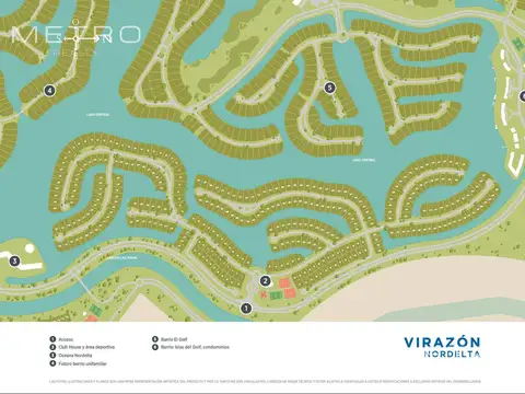 Terreno en venta en Virazón, Nordelta.