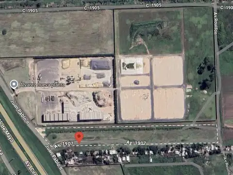 TERRENO DE 21.596M2 VENTA CAMPO PARA FRACCION LOGISTICA O INDUSTRIAL ROSARIO