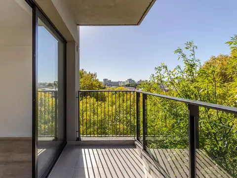 Departamento 1 amb A/Estrenar al Frente - Balcón - Terraza c/Parrilla