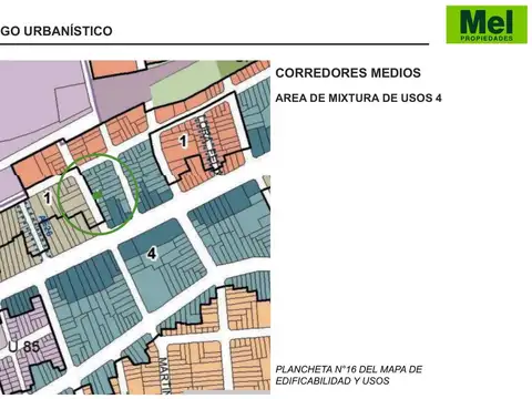 Terreno en Venta en Caballito, USD 890.000