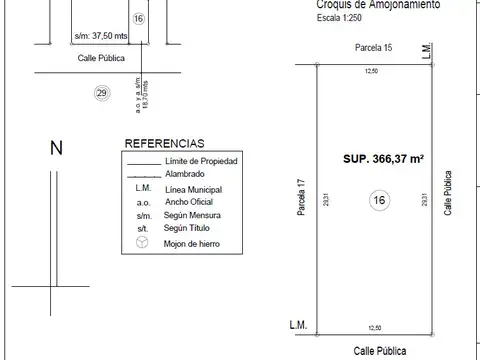 Loteo Foresta - Lote 16 Manzana 100