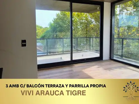 Depto 3 amb en Lavalle con balcón | excelente ubicación tigre centro