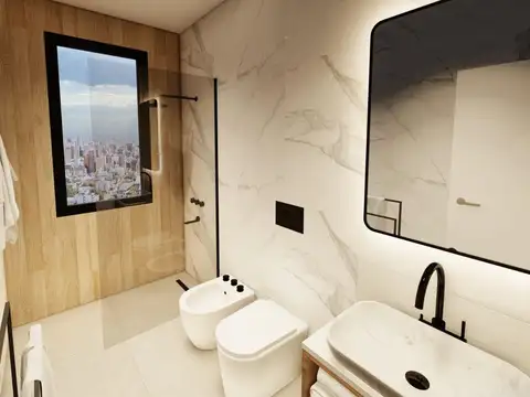 Departamento Monoambiente con 1 baño