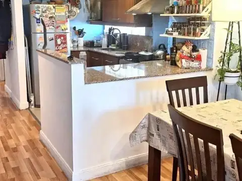 Departamento 2 ambientes con 1 baño