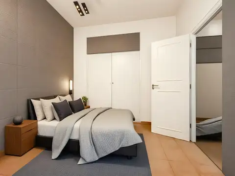 Departamento 2 ambientes con 1 baño