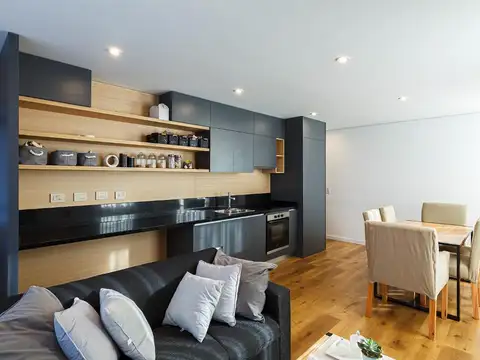 Departamento 1 dormitorio con amenities en Fisherton Dock Trade, alquilado