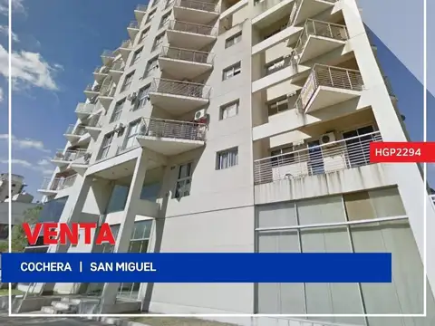 Cochera - Venta - Argentina, San Miguel - Sargento Cabral 1335