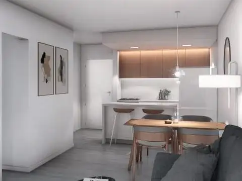 Departamento 3 ambientes con 2 baños