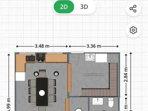 Terreno en Venta 25  mts Fondo