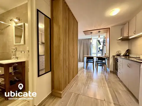 Departamento Monoambiente con 1 baño