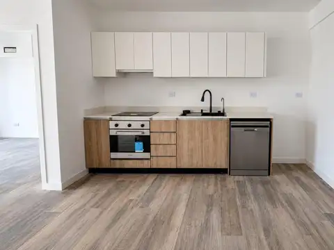 Departamento 2 ambientes con 2 baños