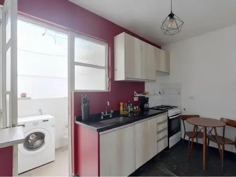 Departamento 2 ambientes con 1 baño