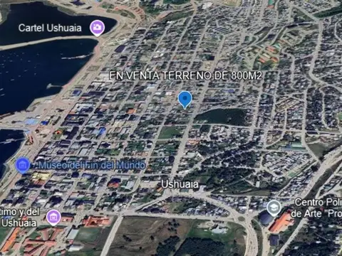 EN VENTA TERRENO CENTRO DE USHUAIA IDEAL  EMPREND