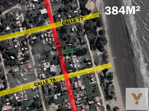 Terreno en venta - 384Mts2 - San Clemente del Tuyú