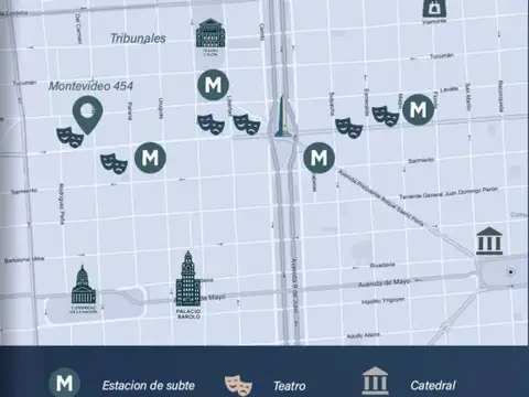 Departamento en Venta en San Nicolás, USD 93.000