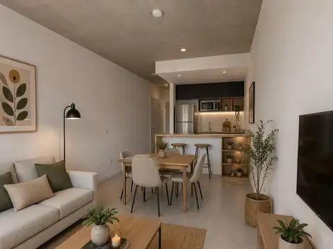 Alquiler Dos Ambientes a estrenar/ Apto Profesional