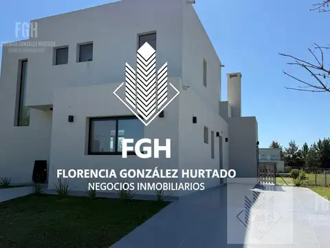 Casa en venta y alquiler a la laguna Naudir