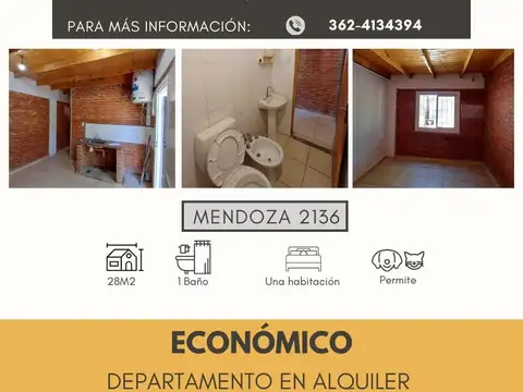 DEPARTAMENTO PLANTA BAJA EN ALQUILER