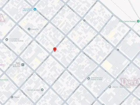 Terreno en Venta 17  mts Fondo