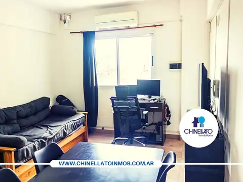 Departamento 2 ambientes con 1 baño