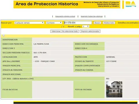Terreno en Venta 21  mts Fondo