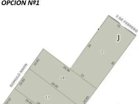 3 de febrero y Rómulo Naon