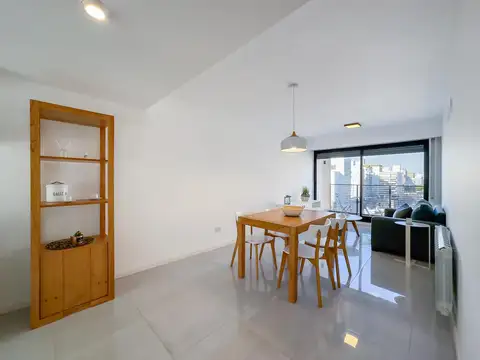 Departamento 1 dormitorio, radiadores, balcon, estrenar, amenities