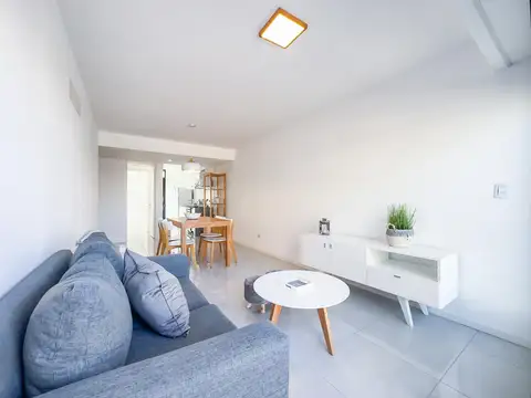 Departamento 1 dormitorio, radiadores, balcon, estrenar, financiación, amenities