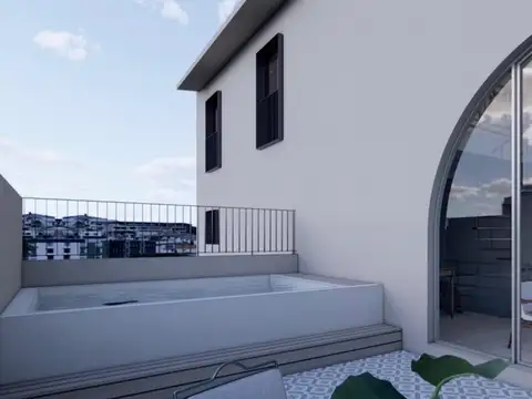 Se vende casa de pasillo reciclada en Rosario