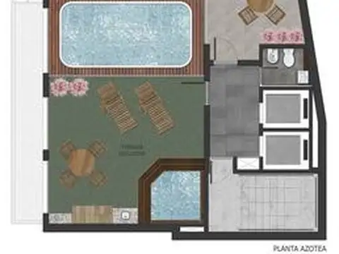Departamento en Venta de 1 dormitorio