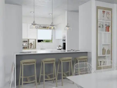 Departamento 3 ambientes con 1 baño
