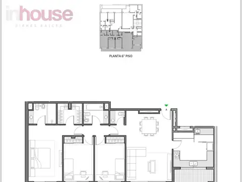 Departamento en Venta de 4 ambientes