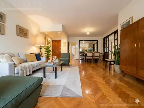 4 ambientes con dependencia, balcón corrido - doble circulación - venta departamento en Recoleta