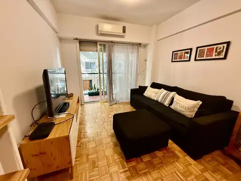 Alquiler departamento 2 ambientes con muebles